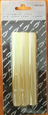 Paquets de 6 batons de colles pour pistolet