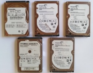 Lot disque dur pour pc portable HDD 320GB 5400RPM 2.5" SATA Hard Drive Samsung Seagate...