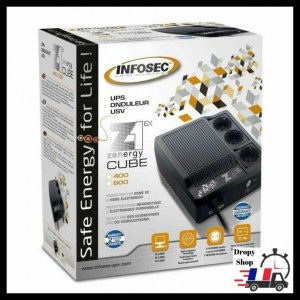 Onduleur INFOSEC Z1 Zenergy CUBE EX 400 (400 VA / 200 Watts)