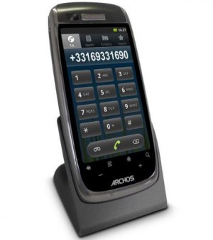 Lot de 20 Pièces Archos 35 Smart Home Phone - Téléphone Dect sans fil avec écran tactile