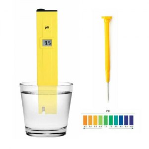 COMPTEUR ÉLECTRIQUE 0-14pH TESTEUR D'EAU PISCINE ATC PH-009I