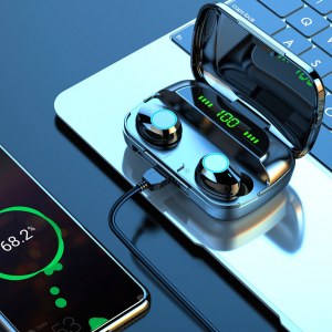 CASQUE SANS FIL BLUETOOTH AVEC POWERBANK S5