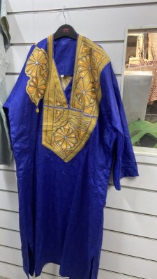 ENSEMBLES BOUBOU BAZIN (Haut + Pantalon)