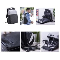 Sac à Dos Antivol Ranley en Polyester - Objet publicitaire AVEC ou SANS logo - Cadeau...