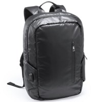 Sac à Dos Merlak en Polyester et Similicuir - Objet publicitaire AVEC ou SANS logo - Ca...