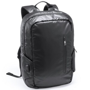 Sac à Dos Merlak en Polyester et Similicuir - Objet publicitaire AVEC ou SANS logo - Ca...