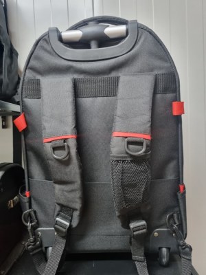 SAC A OUTIL NOIR ET ROUGE KRAFTMULLER KM-1841