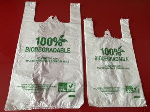 Sac plastique biodégradable