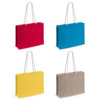 Sac "Hintol" en Jute et Coton - Objet publicitaire AVEC ou SANS logo - Cadeau client -...