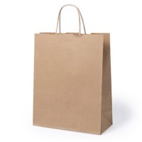 Sac "Loiles" en Papier Kraft - Objet publicitaire AVEC ou SANS logo - Cadeau client -...