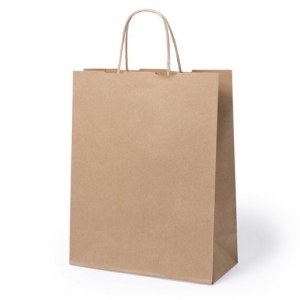 Sac "Loiles" en Papier Kraft - Objet publicitaire AVEC ou SANS logo - Cadeau client -...
