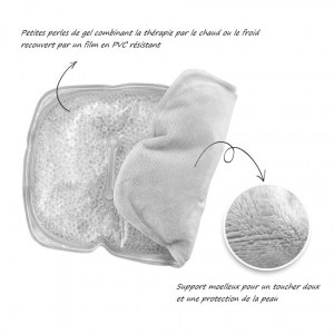 Poche de gel chaud / froid multi-zones - Compresse glace