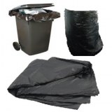 10 grands sacs poubelles NOIR 240 litres