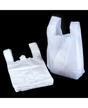 SAC BRETELLE poubelle PLASTIQUE CARTON DE 1000 SACS 210+ 60 X 400 10 microns