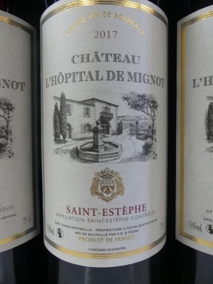 GRAND VIN DE BORDEAUX - SAINT ESTEPHE