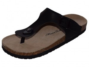 SANDALES FEMME CUIR MARION ROTH NOIRES
