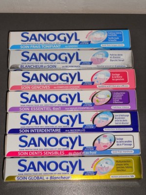 Dentifrice Sanogyl