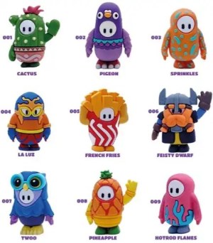 Grossiste Fall Guys – Destockage Capsules 65mm à collectionner (lot de 5000 pcs)