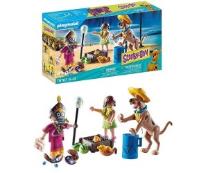 DESTOCKAGE – Playmobil Scooby-Doo! Aventure avec le Sorcier – Réf. 70707