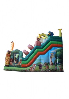 TOBOGGAN gonflable Jungle