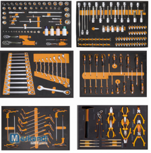 KRAFTMULLER SERVANTE D ATELIER 7 TIROIRS DONT 6 PLEIN 535PIECES