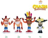 Crash Bandicoot – Peluches officielles 32 cm (4 modèles assortis)