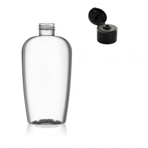 Flacon vide PET 125ml avec bouchon