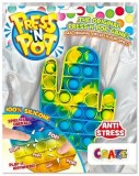 Vente en gros Press'n Pop Craze – Jeu antistress en silicone forme main | Grossiste jou...