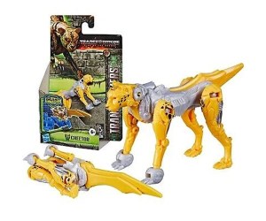DESTOCKAGE – Figurine Transformers MV7 Beast Battle Master Cheetor – 11 x 17 cm