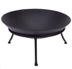 Cheminée d'extérieur brasero jardin décoration