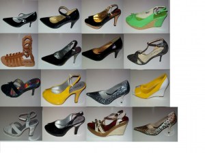 Lot 100 chaussures femmes