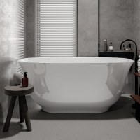 Baignoire céramique/marbre coulé - Stellameubles