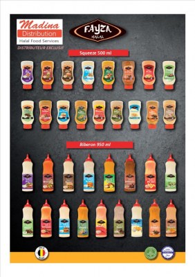 Sauces Fayza halal