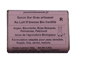 Savons Lait D'ânesse Bio
