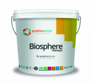 PEINTURE NATURELLE AVEC DU GRAPHÈNE. BLANC MATE POUR USAGE EXTÉRIEUR.