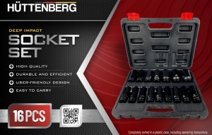 Huttenberg Socket Set 16 pieces
