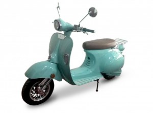 Scooter électrique 3000 watts e rétro 50 cm³ 140 km d autonomie look vintage