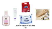Produits d'hygiène, santé en grosse quantité et à petit prix