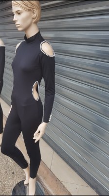 Combinaison moulante perlé haut de gamme