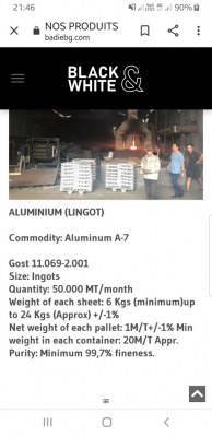 CUIVRE CATHODE & ALUMINIUM