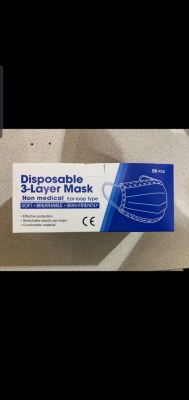 Masque facial protecteur 3 plis