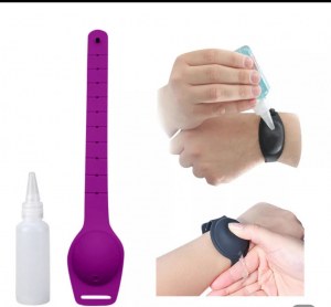 Bracelet distributeur de gel hydroalcoolique