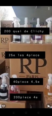 Parfums intérieur rp