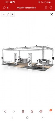 Stand exposition 110m