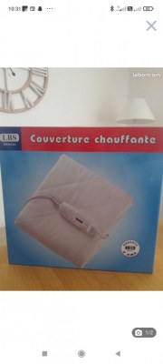 Couverture chauffante neuf surmatelas