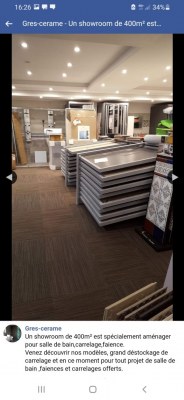 Présentoir carrelage