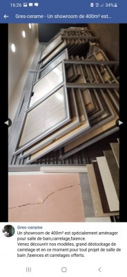 Présentoir carrelage