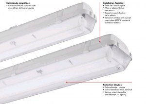 Reglettes étanches ip 65 Thorn