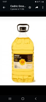 Huile tournesol