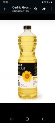Huile tournesol